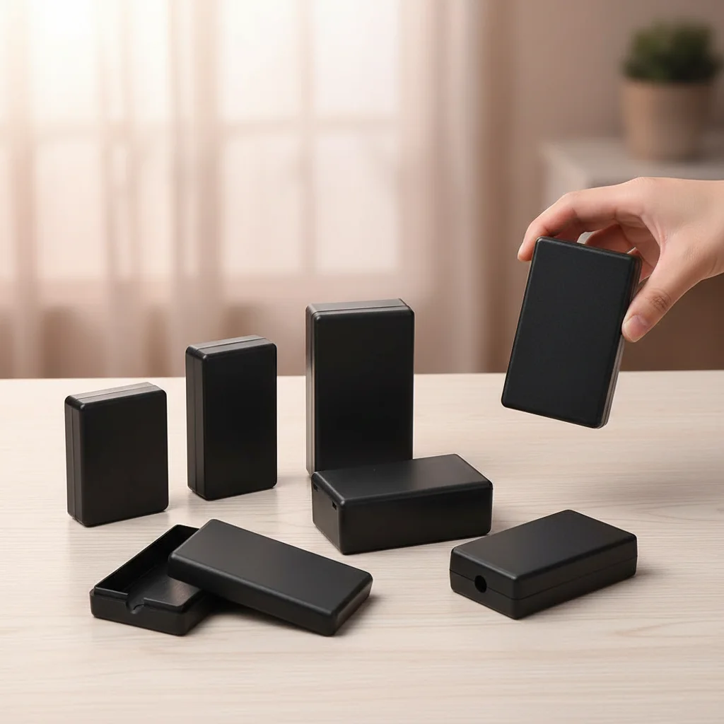 1/2 Pcs Black Plastic Hot High Quality ABS Enclosure Boxes Waterproof ...