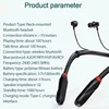 For XIAOMI i35 Neckband Bluetooth Headphones Wireless Earphones 9D Sound Sport Headset Waterproof TWS Earbuds With Mic for phone 4