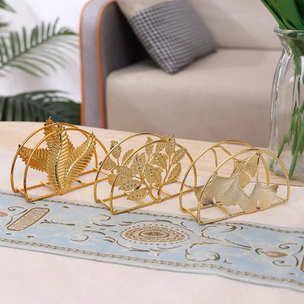 Napkin Holder Elegant Desktop Wrought Iron