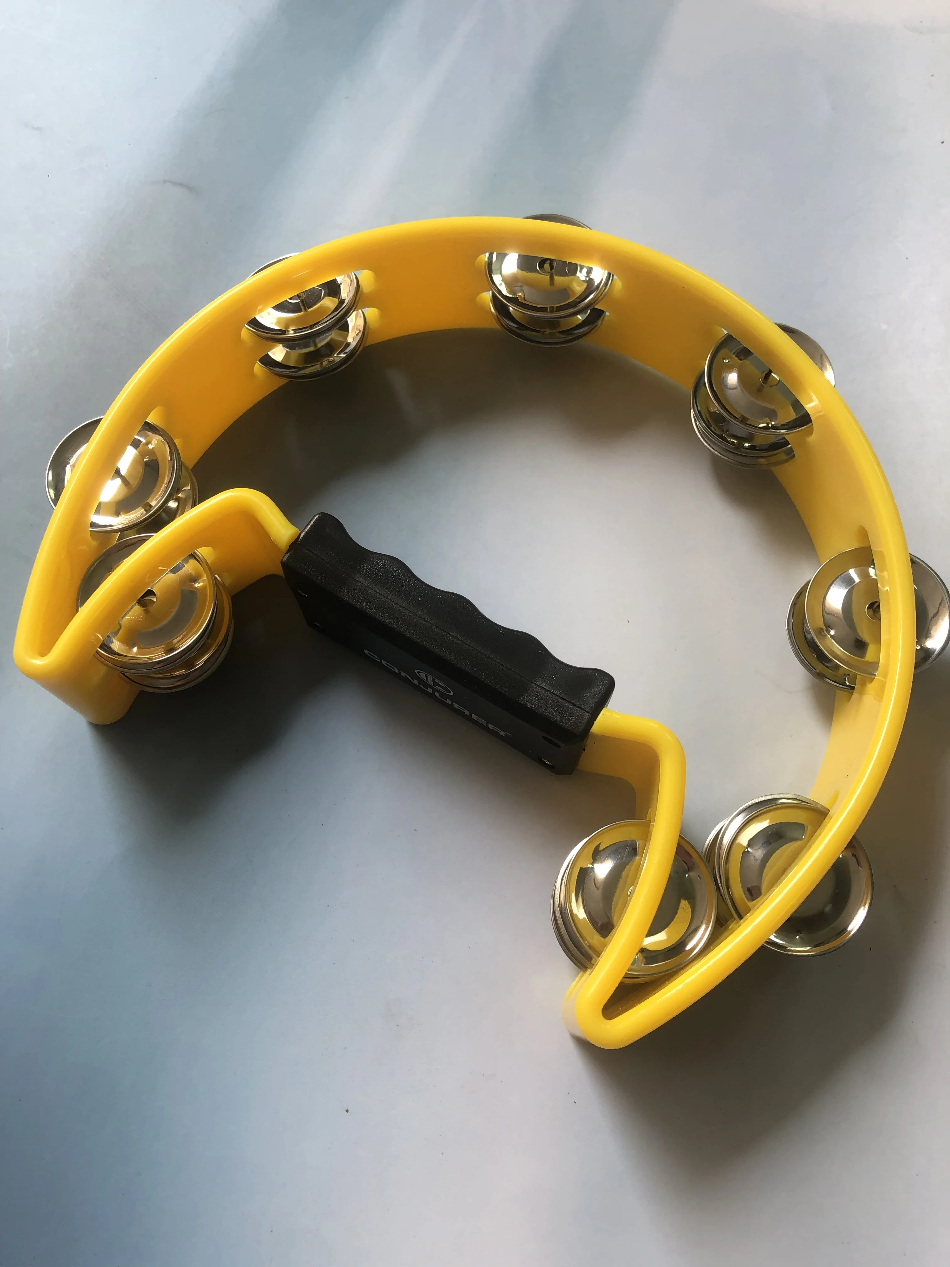Hand Bell Orff Tambourine Layer Tambourine Five Colors Percussion Instrument Kids Musical Gift Educational Toys Party
