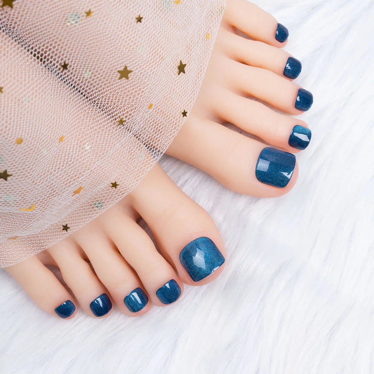 press-on-toenails-with-glitter-silver-pre-decorated-nails-cute-with