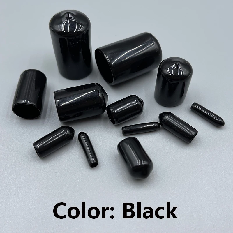 

Rubber cap inner diameter 1.5mm, black 14000 pieces