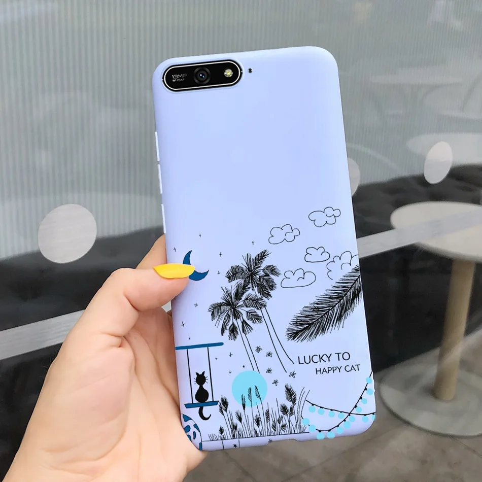 Lovely Printed Soft Silicone Phone Case - 5.7 Inch Back Cover