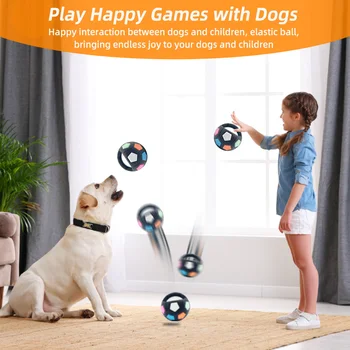 New football tennis ball shaped pet dog toys, durable teething relief to accompany outdoor training squeak toys 3