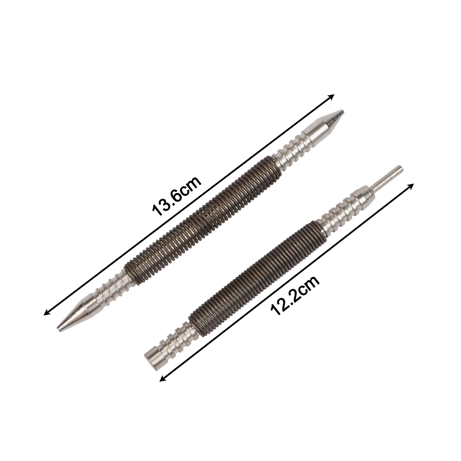Spring Center Punch & Dual Head Hinge Pin Remover Tool for Woodworking & Metalwork