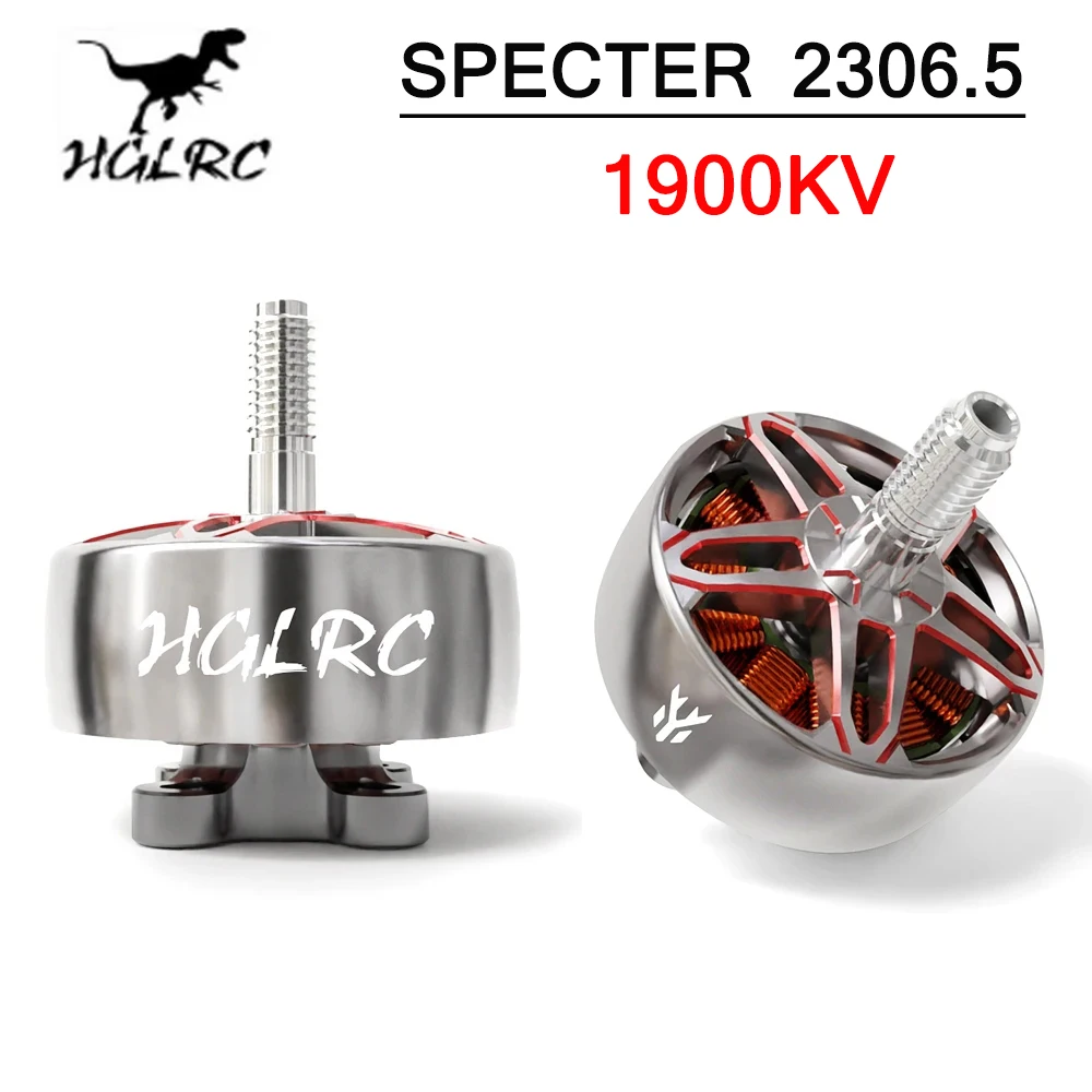 

HGLRC SPECTER 2306,5 1900KV 6S бесщеточный двигатель для FPV гоночного фристайла 5-дюймовая модель дрона RC игрушки «сделай сам»