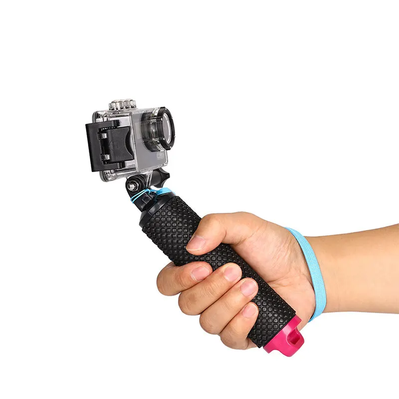 Floating Hand Grip Tripod for Action Cameras - Diving Handheld Monopod & Selfie Stick