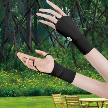 Golf Gloves for Men and Women Breathable Half Finger Golf Gloves with Ice Silk Material for UV Protection and Comfort 1