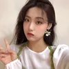 Korean Forest Series Fresh Little Daisy Clip on Earrings No Piercing Vintage Lattice Bow Daisy Flower Ear Clip Earrings Women 4