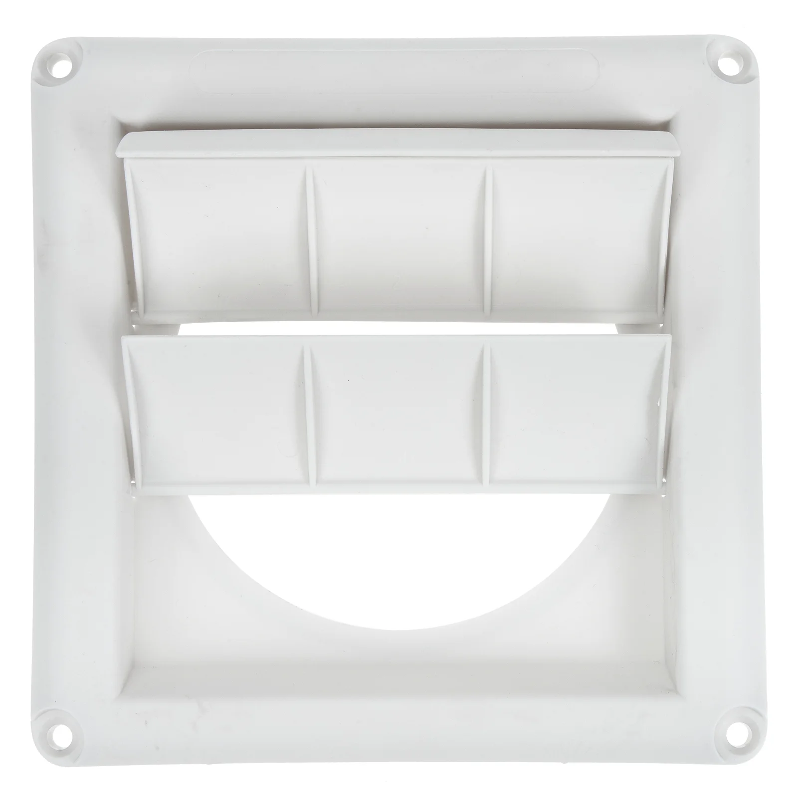 

Outdoor Dryer Vent Cover Plastic Louvered Vent Cover Airflow Vent