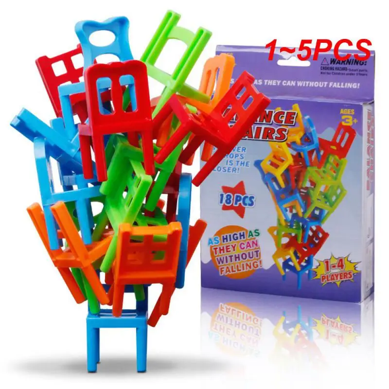 

1~5PCS Family Board Game Children Educational Toy Balance Stacking Chairs Chair Stool GameChair monkey deal