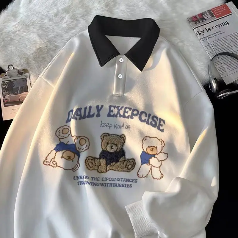 Polo cartoon hoodie Clearance