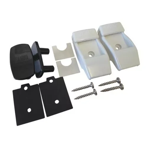 Kit de Serrage Mural Auvent Fiamma Plastique Blanc F35F45S