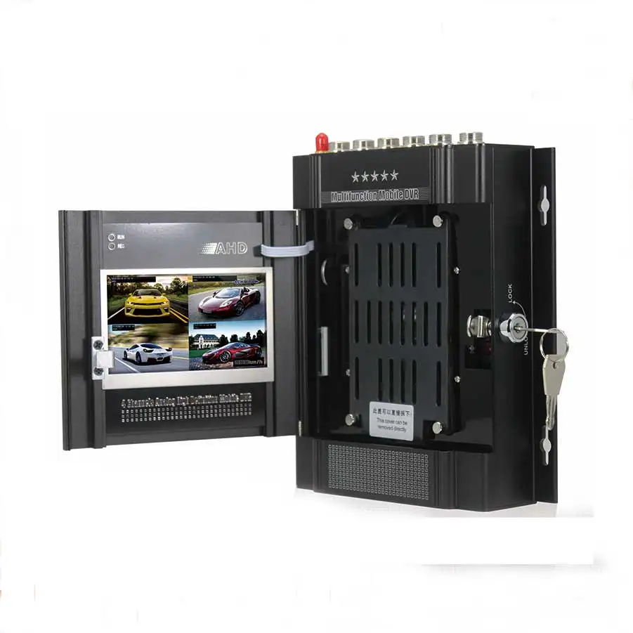 HD 4ch 리눅스 임베디드 720p 3g 4g wifi gps mdvr, h.264 CMSV6 기반 mdvr