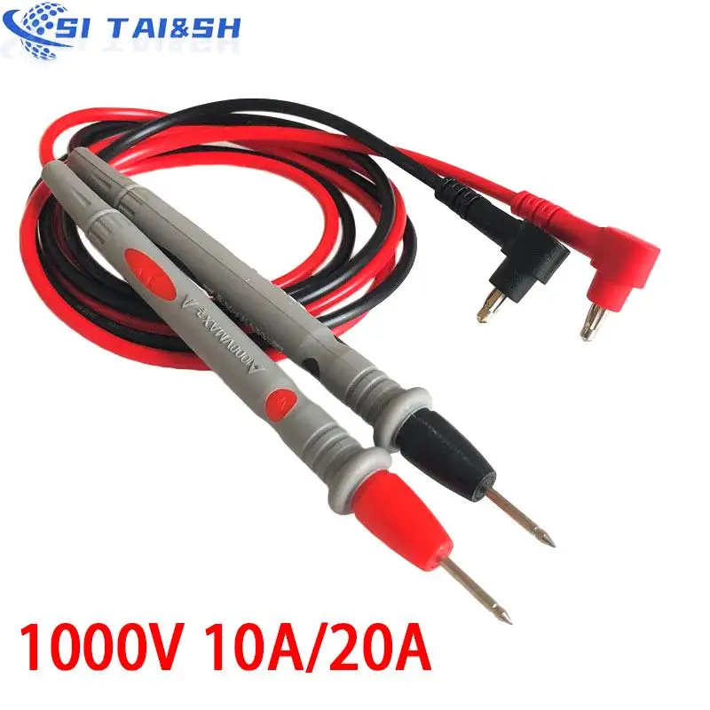 Multimeter Test Leads Universal Cable Ac Dc 1000v 20a 10a Cat Iii
