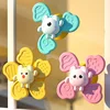 Baby Bath Toys Funny Bathing Sucker Spinner Suction Cup Cartoon Rattles Fidget Educational Toys For Children Boys Gift 1