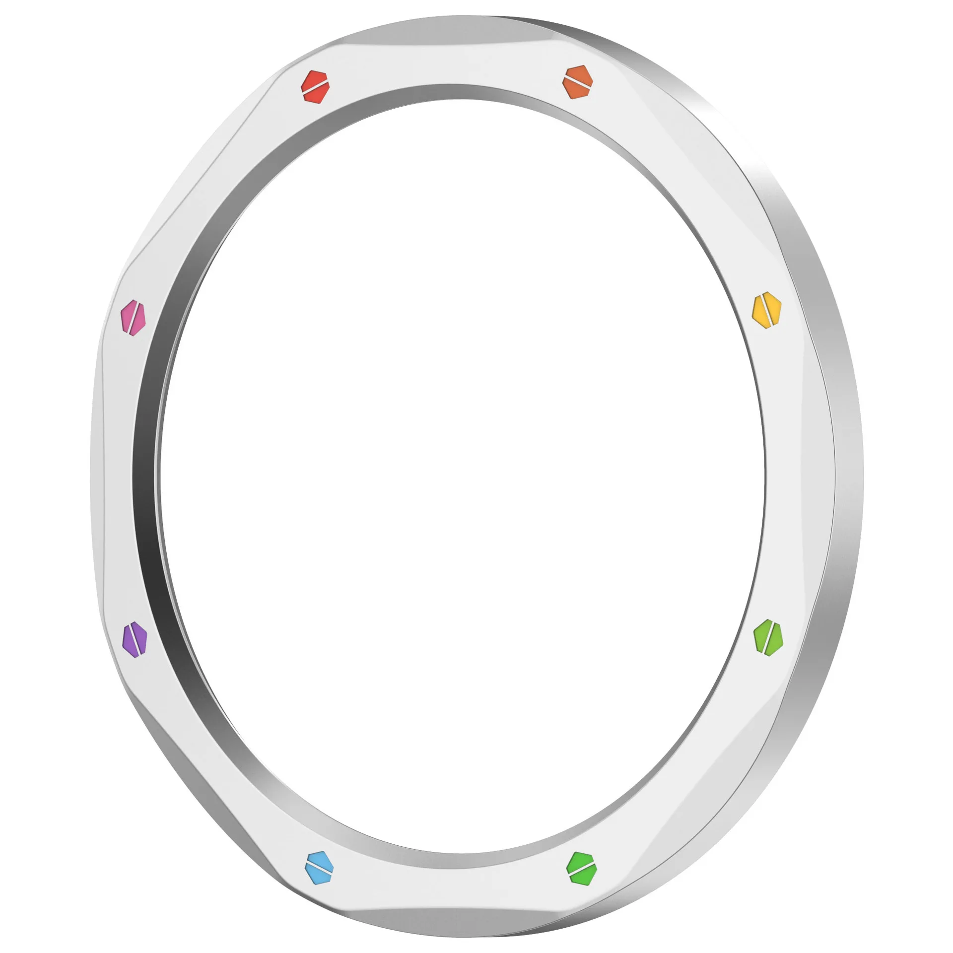 Stainless Steel Decorative Watch Bezel Ring with Anti-Scratch Protector