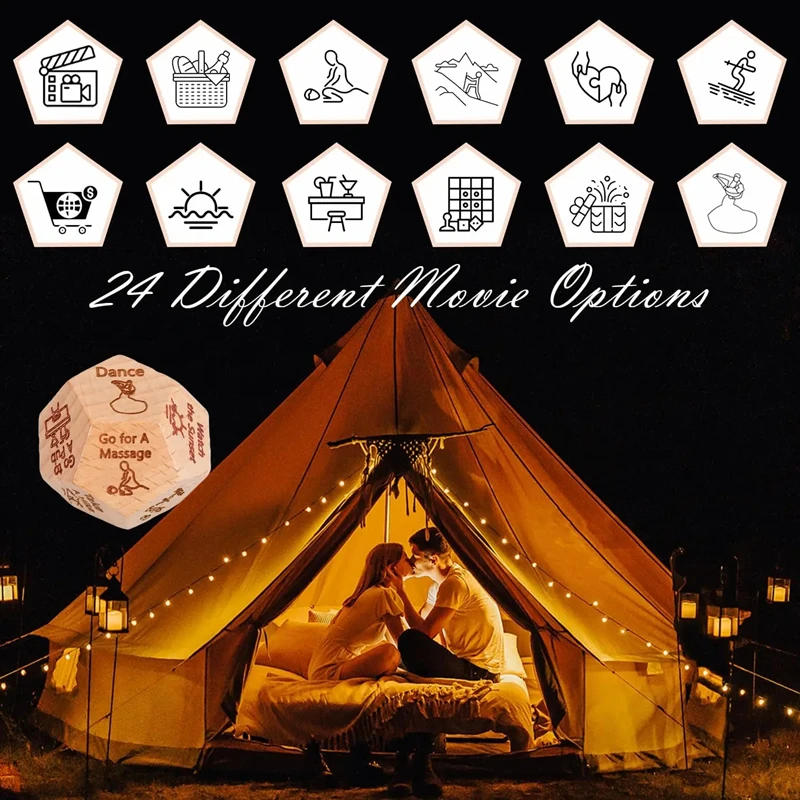 Couples Food Decision Dice 4