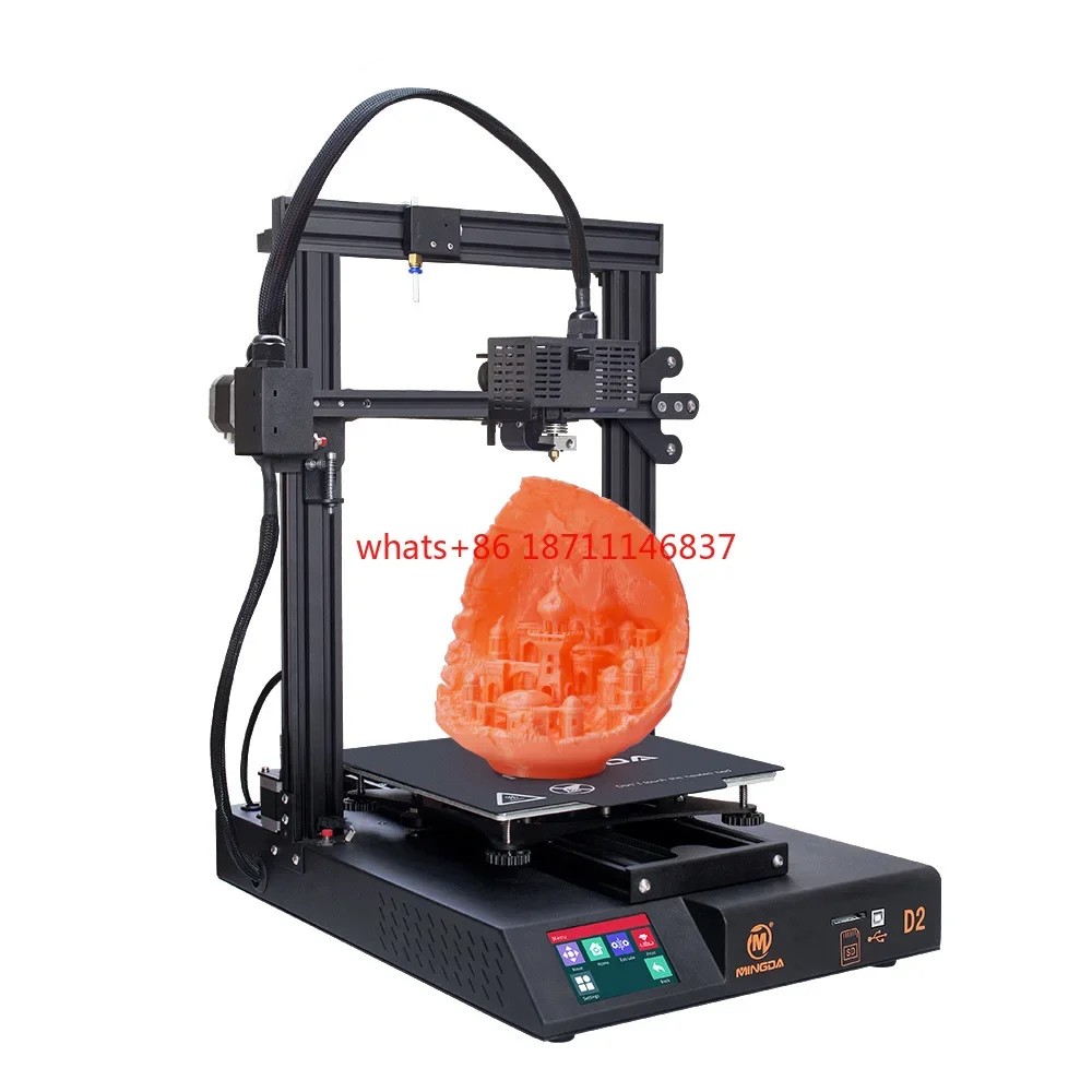 

MINGDA D2 230*230*260mm High Accuracy Precision Desktop 3D Printer Impresora DIY 3D Printer Professional