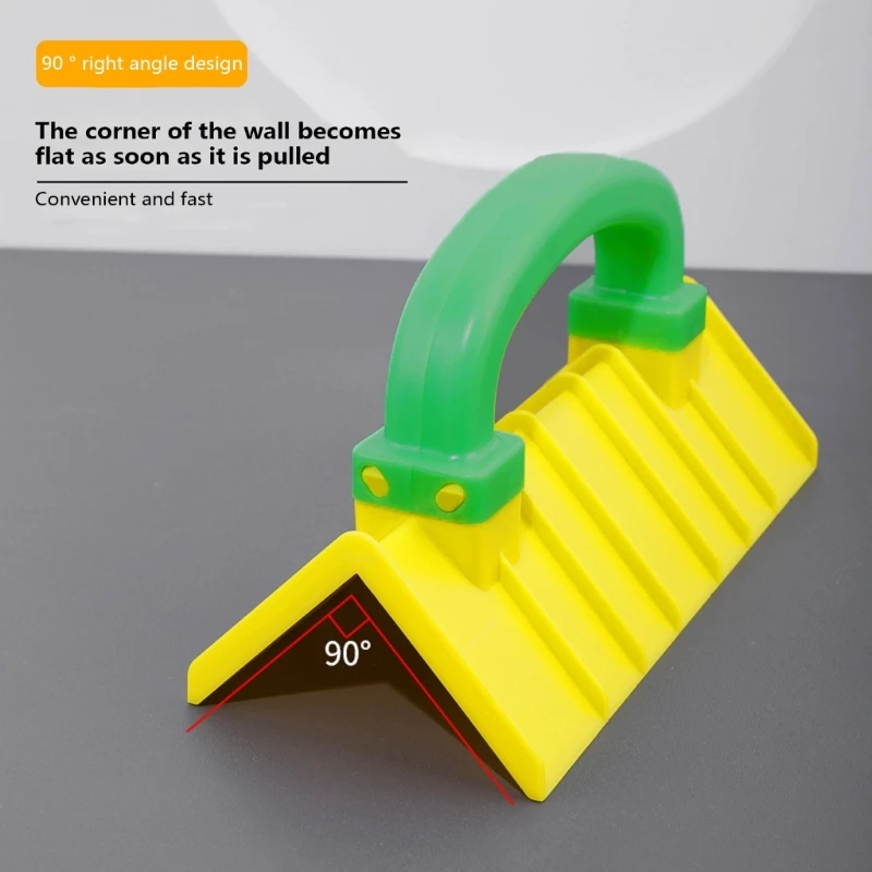 G6DA Inner/Outer Wall Corner Trowel Plastic Corner Shaping Tool Plaster Wall Spatula Construction Tool