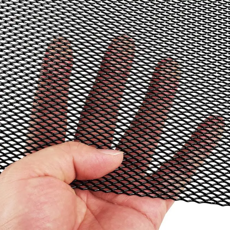 Aluminum Alloy Car Grill Mesh Universal Auto Front Bumper Honeycomb Mesh Centre Grill Panel Automotive Radiator Grill For Auto