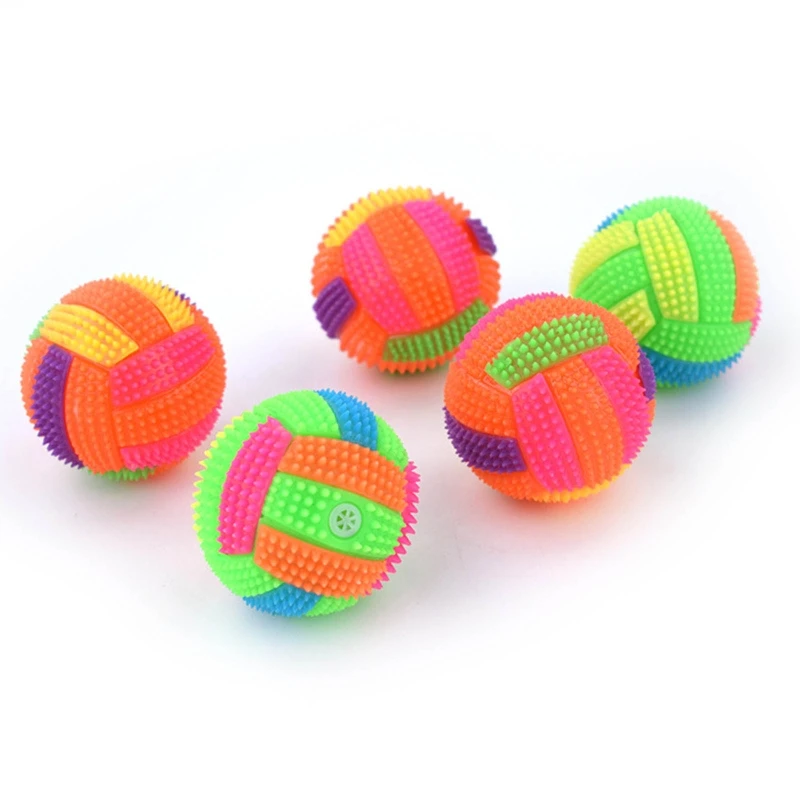 

Dog Training Toy Balls for Small Large Dogs Squeak Chew