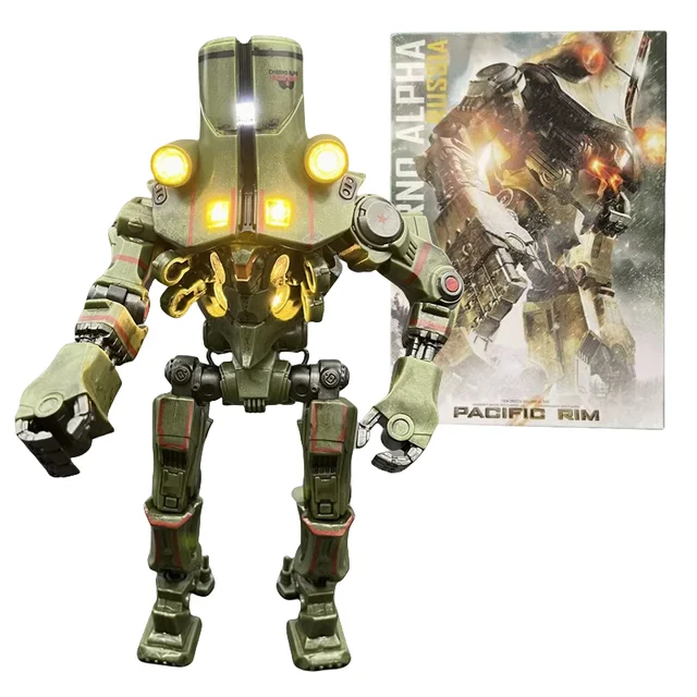 Pacific Rim Cherno Alpha Action Figure Deluxe Light Edition Черно Альфа Robot Figure Limited Mecha Model Children Birthday Gift