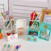 INS Style Pen Holder Creative Refrigerator Cute Large Capacity Desktop Storage Holder Fashion Sweet Multifunctional Pen Holder 3