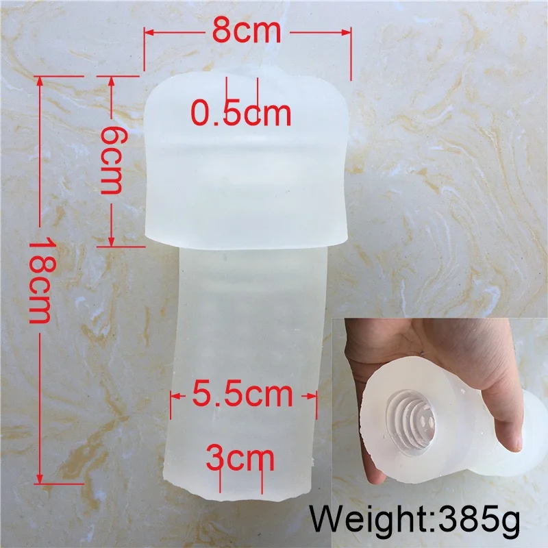 Penis-Pumpe Mit Vakuum-Ring & Silikon-Sleeve – Vagina-Pump-Zubehör –  Extender – Markenlos