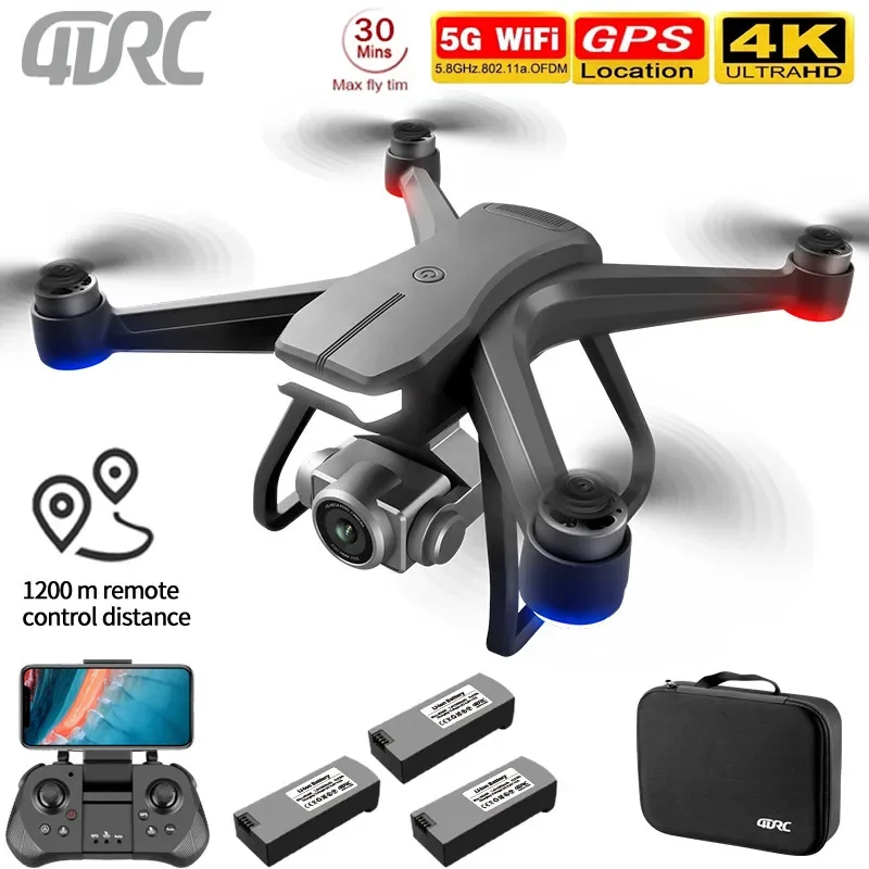

New F11 PRO GPS RC Drone 4K Dual HD Camera Professional WIFI FPV Aerial Photography Brushless Motor Quadcopter Dron Toys