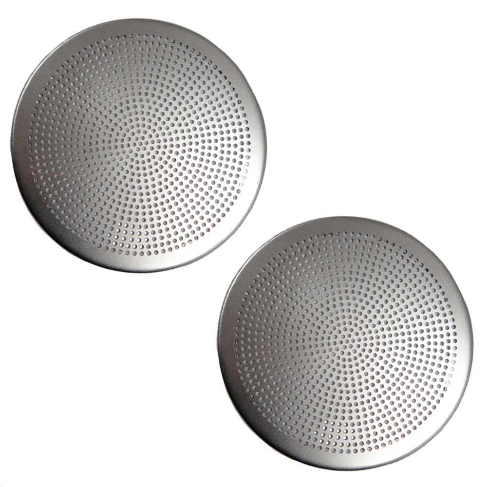 Speaker Grille Cover Voor Tesla Model 3 2017-2022 - Zwart Titanium Luidsprekerbescherming 2 Stuks