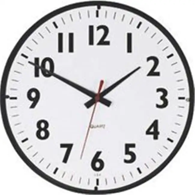 

Classic Black Office Analog Quartz Accurate Wall Clock