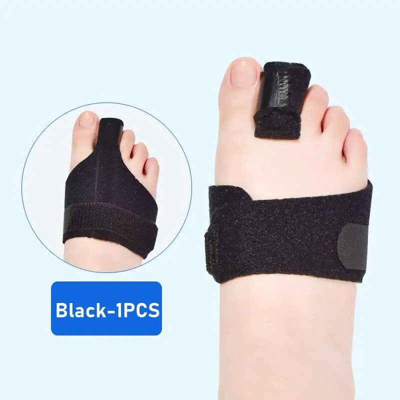 Hammer Toe Straightener Adjustable Hammer Toe Straightener and Corrector Metatarsalgia Claw Toe Mallet Pain Relief Splint Foot Compression Wrap