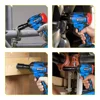 NewBeny 1000N.m Brushless Electric Impact Wrench 1/2 inch 3 Gears Cordless Rechargeable Power Tools For Makita 18V Battery 6