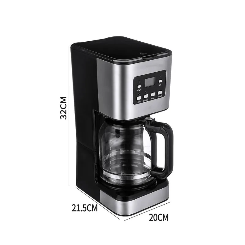 12cup Drip Coffee Maker American Coffee Machine 4