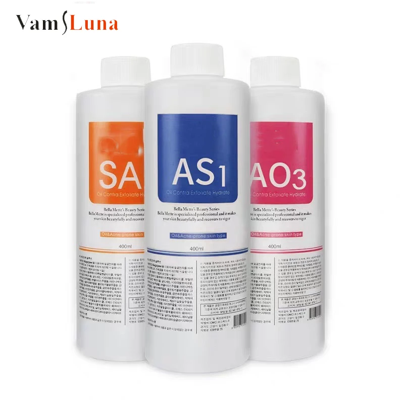 Facial Serum 3Pcs 400ml for Oxygen Bubble Machine
