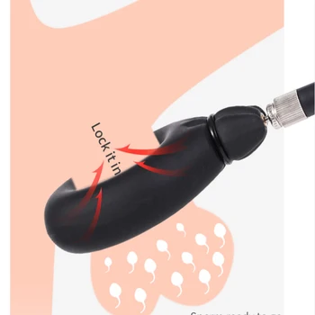 Cock Rings Chastity Ring Inflatable Penis Sleeve for Penis Enlargement Penis Exerciser Male Extender Penis Pump Sex Toys for Men 6