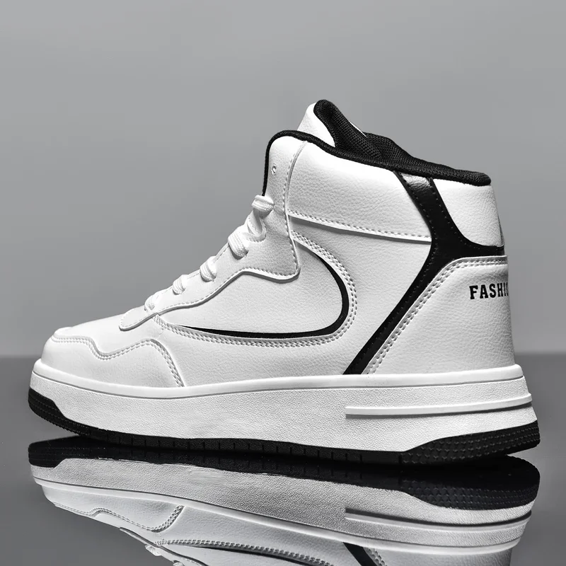 Brand Mens High-top Sneakers Non-slip Basketball Shoes Breathable Tennis Shoes Comfortable   Sports Shoes Unisex Sneakers 3