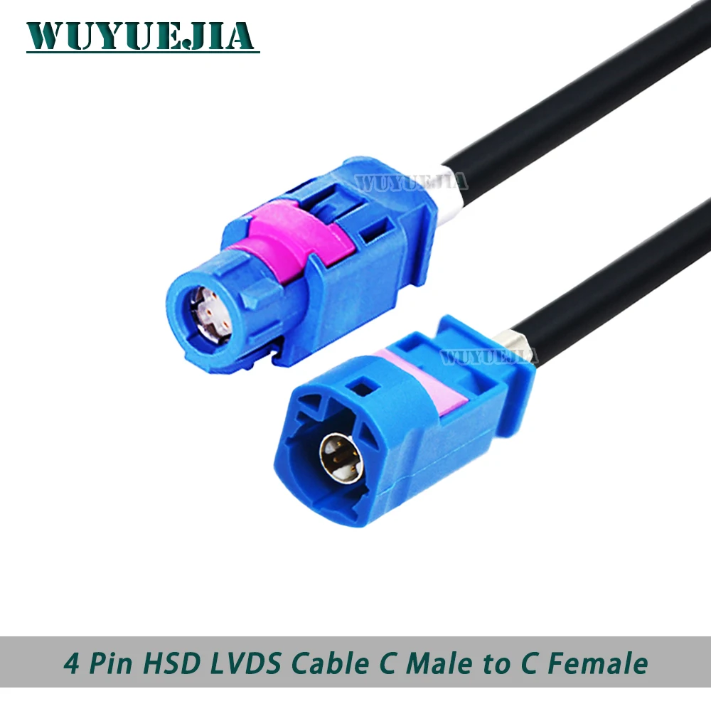 HSD LVDS Kabel 100cm - Für BMW, Audi, VW Rückfahrkamera & Navigation