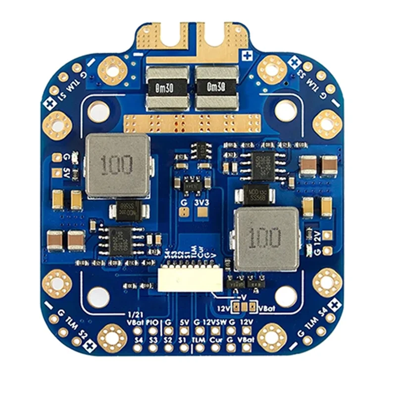PDB 4 en 1 70A 110A ESC Board 8-60V BEC 5V/12V pour FPV Drone