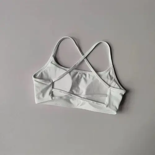 Women's Cross Back Sports Bra Shock Resistant Gathered Sexy Gym Running Bra Summer Yoga Vest Outdoor Comfortable Fitness Wear - Image 15