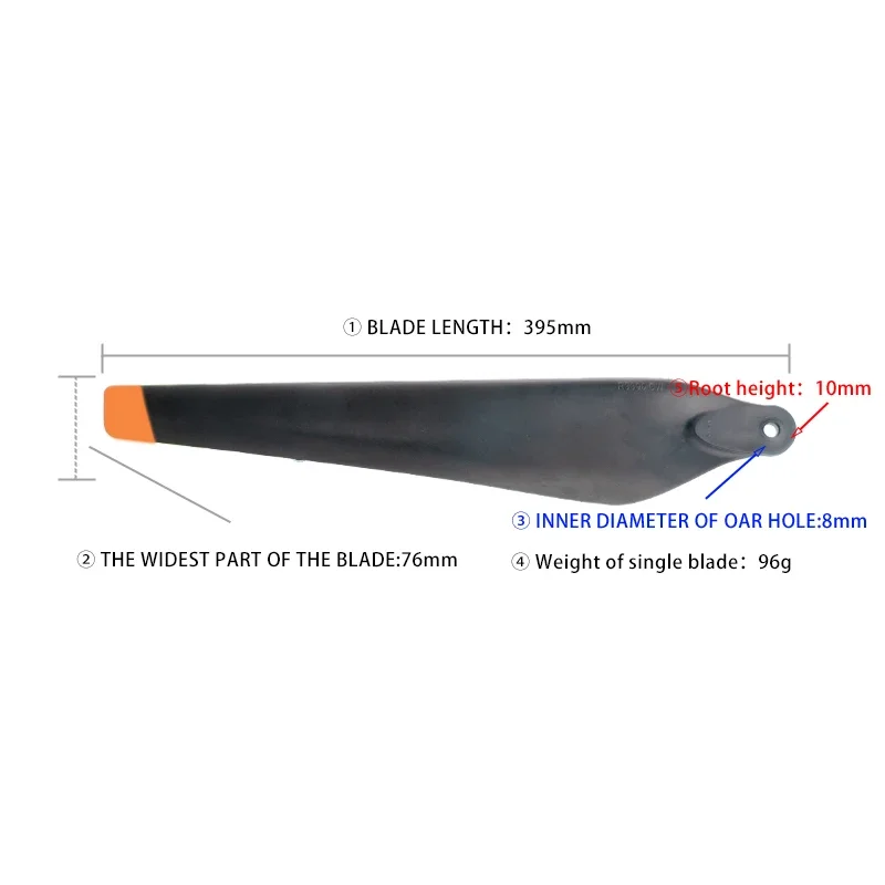 Copy DJI Drone T10/T16/T20 3390 Carbon Fiber Plastic Drone Propellers for Agras Accessories Parts, drone propeller, drone propellers, drone propeller blades, propeller replacement parts