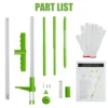 39inch Weed Puller Stand Up Handle Manual Weed Removal Tools Long Hand Tool with Stainless Steel Claw Sturdy Lightweight Pulling 4