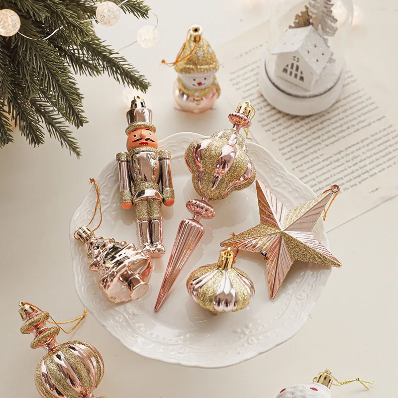 2pcs Christmas Tree Pendant Festive Ornaments for Christmas Trees Durable Pendant Unique Tree Decoration