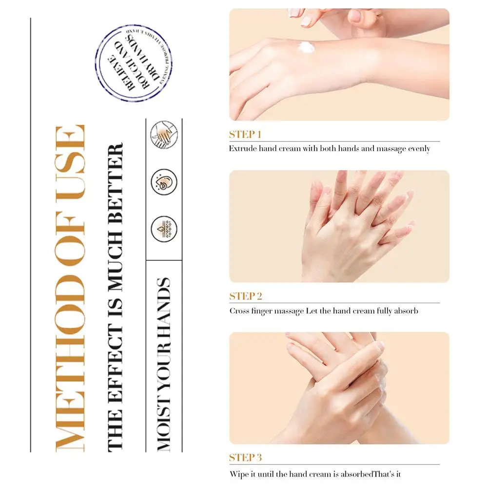 1/10/20 قطعة كريم اليد الكولاجين الأيدي الجلد تأطي...