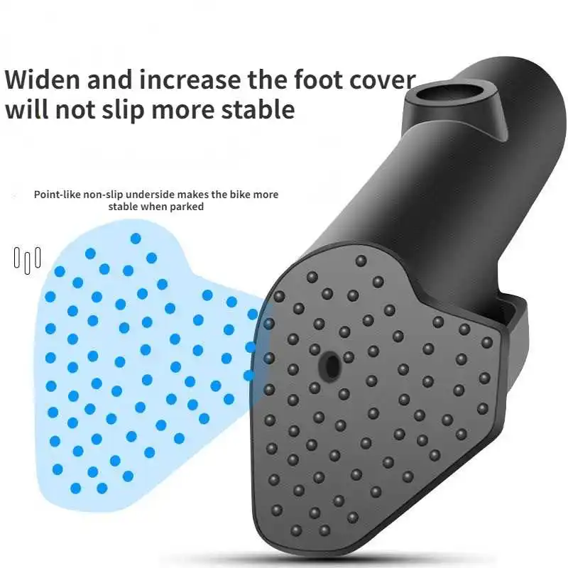 Description Picture 6 of itemKickstand Bike Single Support Lithium Battery Aluminum Alloy Side Foot Support Double Hole Adjustable Stand Sports Outdoor