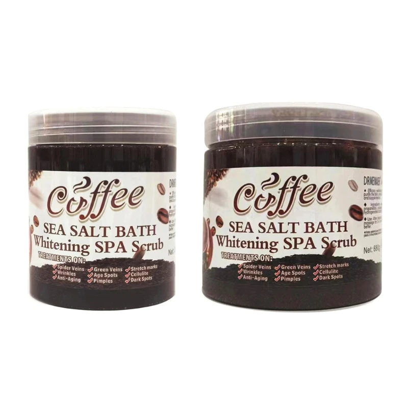 

E74C DRMEINAIER Coffee Body Scrub Exfoliating Anti-Acne Whitening Brightening Moisturizer Deep Cleanser For Women Skin Care