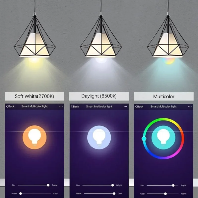Smart LED Bulb RGB E27 Wifi Dimming Timer Voice Control CozyLife Support SmartThings Alexa Google Home Alice Home Assistant