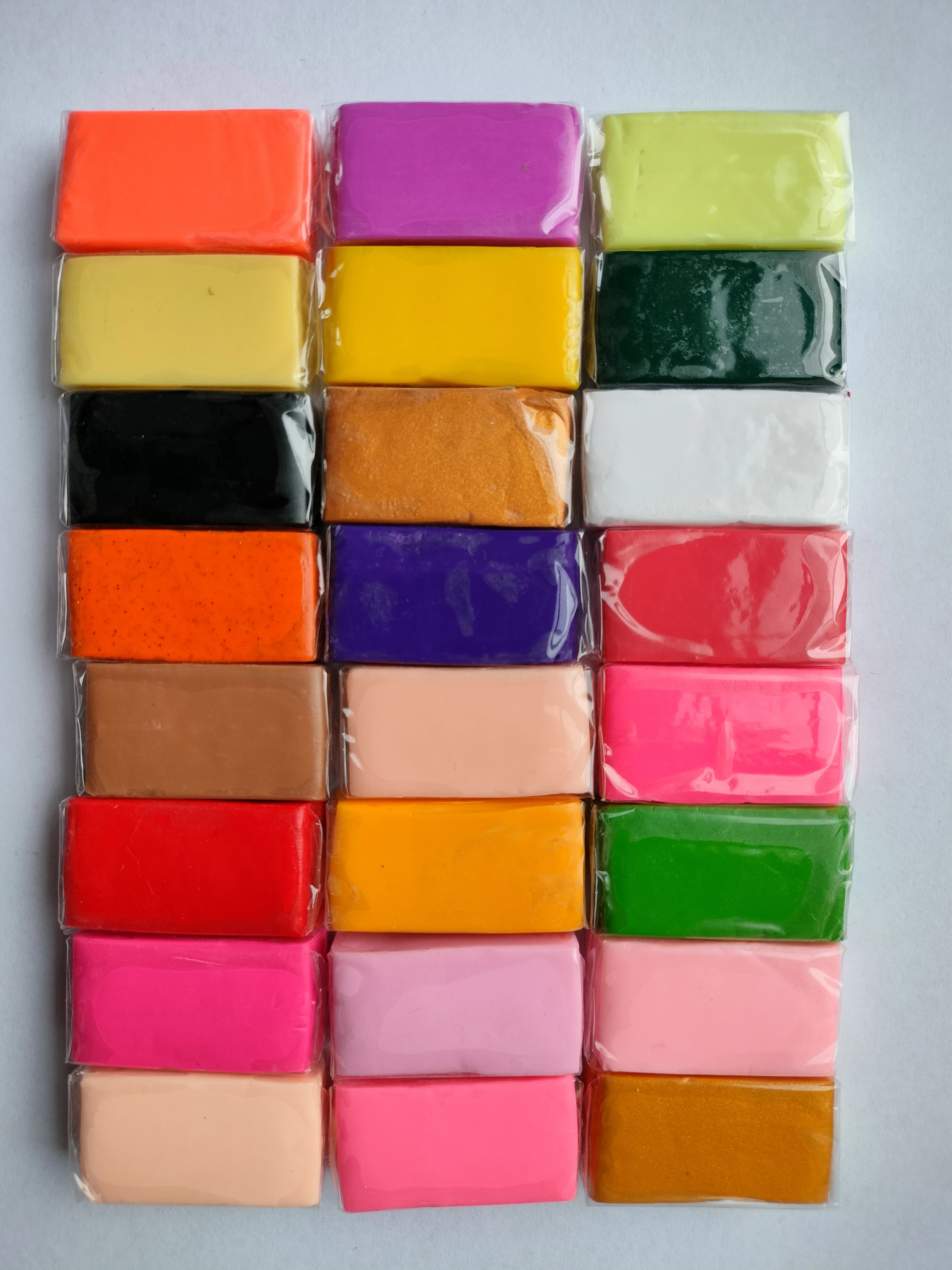 Flexible Prism&Pro Полимерная глин Jewelry Polymer  Modeling Clay Oven Bake  Clay 24pc/lot Learning & Education  Stationery Good 3