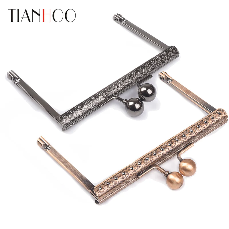 10pcs 10.5cm Square Metal Purse Frame Handle for Clutch Handbag Accessories Making Kiss Clasp Lock  Bronze Hardware DIY 10pcs 9cm metal purse frame handle for clutch bag handbag accessories making kiss clasp lock square antique bronze hardware